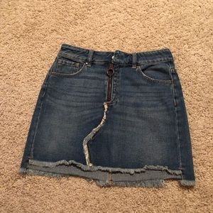 Denim skirt